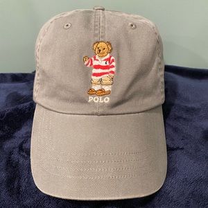 Polo Ralph Lauren Embroidered Teddy Bear Baseball Cap